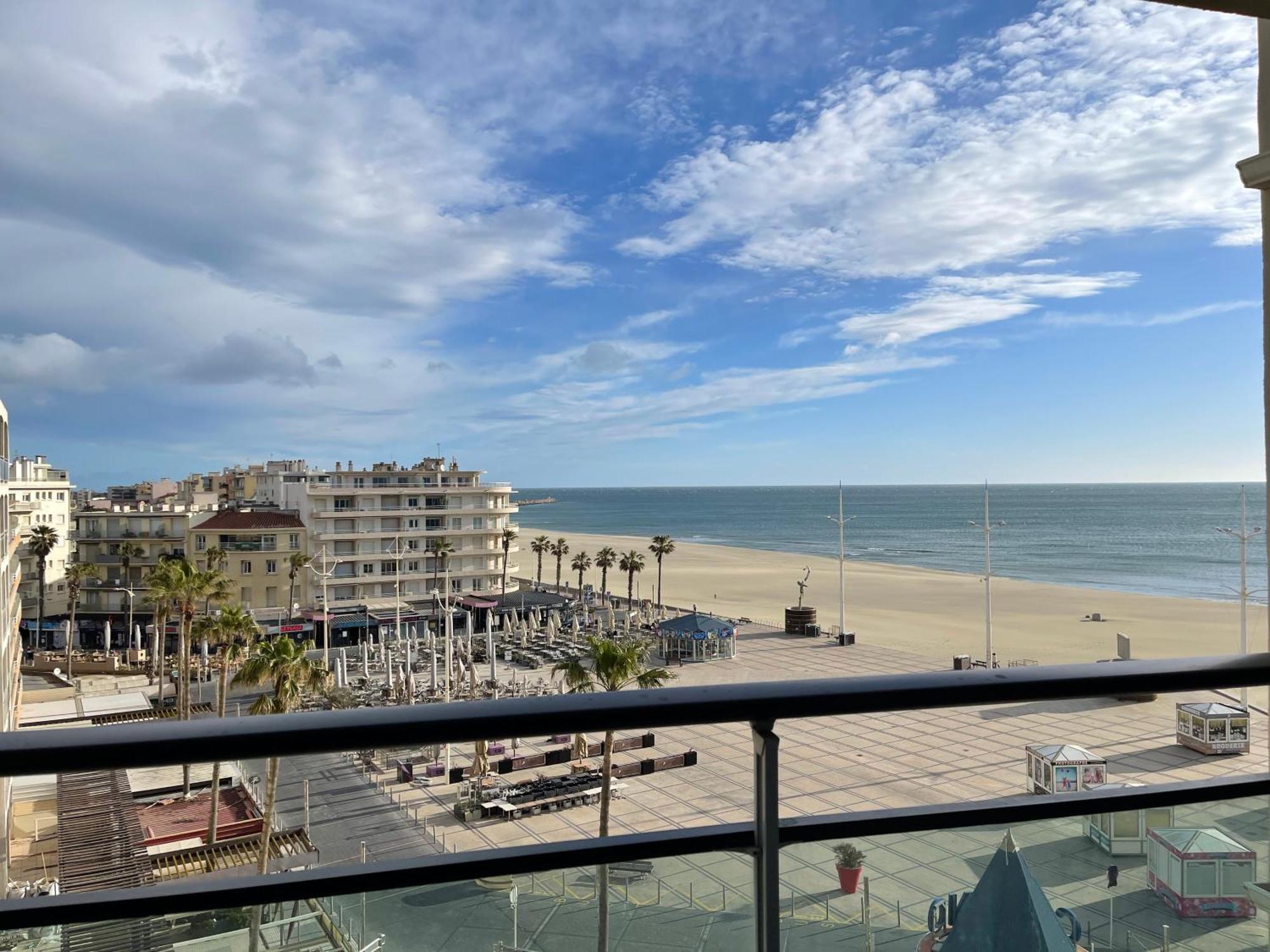 T2 Vue Mer Canet Plage - Le Petit Paradis ภายนอก รูปภาพ
