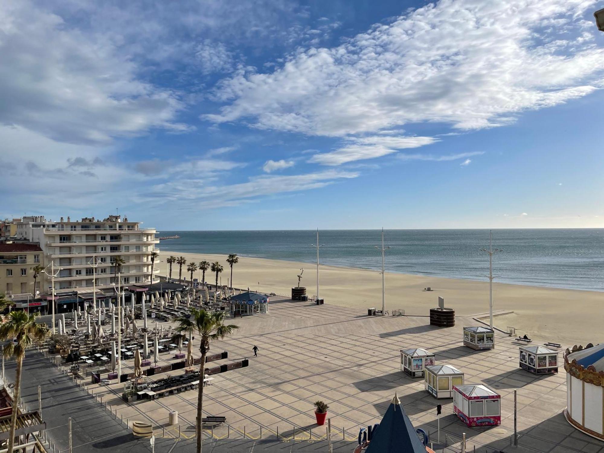 T2 Vue Mer Canet Plage - Le Petit Paradis ภายนอก รูปภาพ