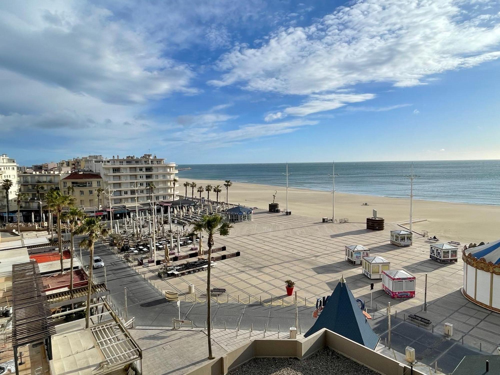 T2 Vue Mer Canet Plage - Le Petit Paradis ภายนอก รูปภาพ